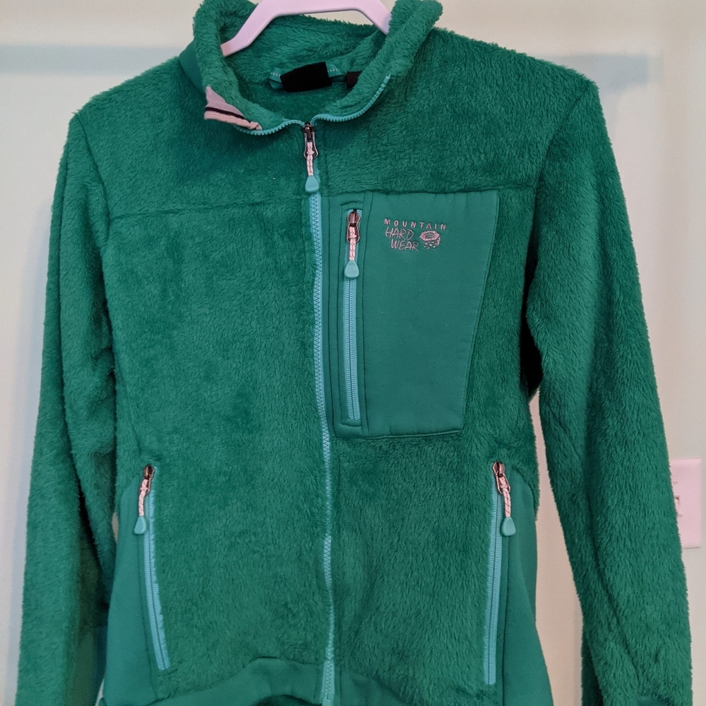 Green Fleece Mountain Hardware